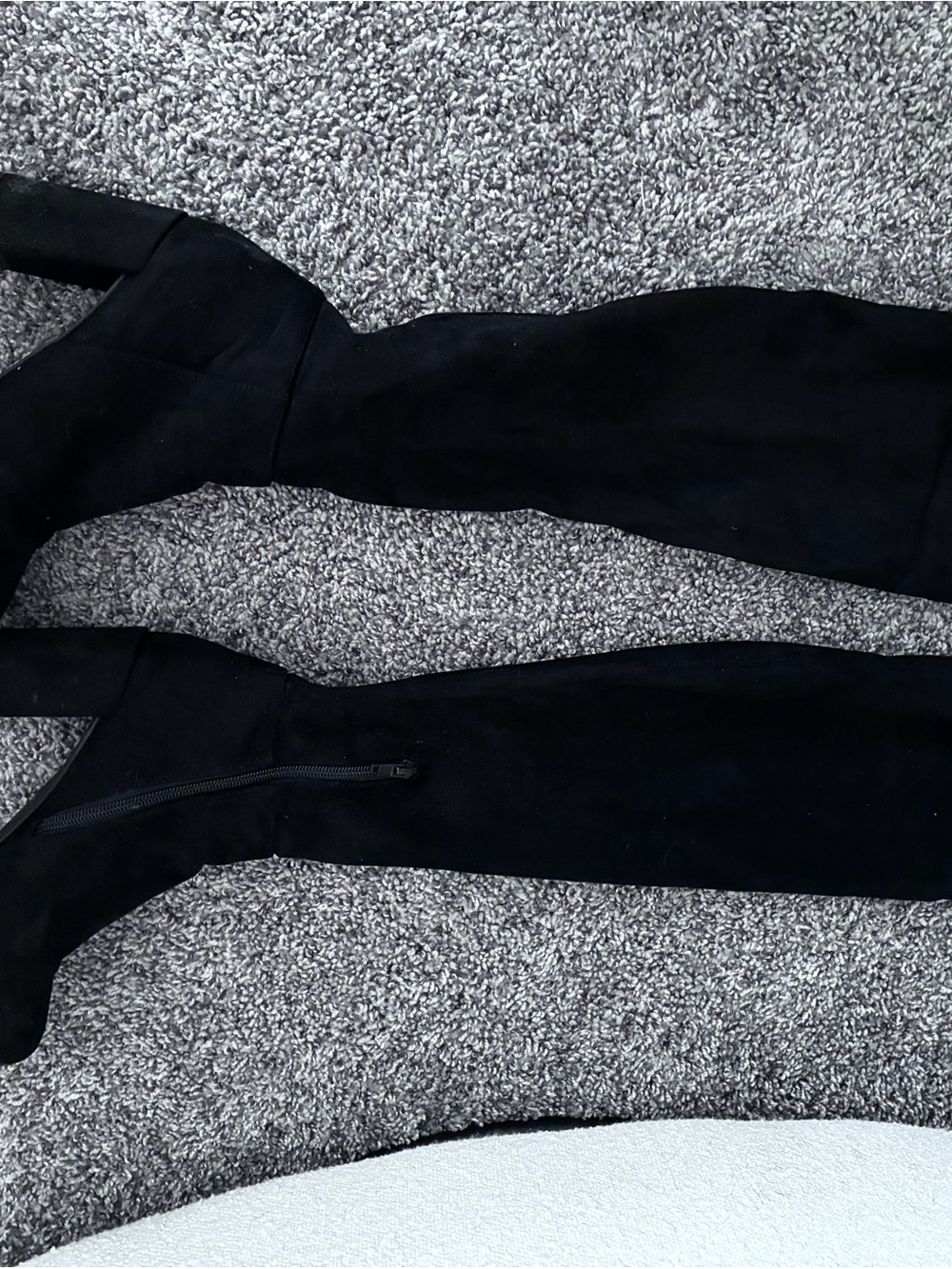Chinese Laundry Black Over-the-Knee Stretch Boots